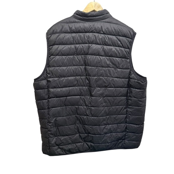 Old Navy Narrow Channel Black Jack Packable Vest Size XXXL Tall - Picture 2 of 10